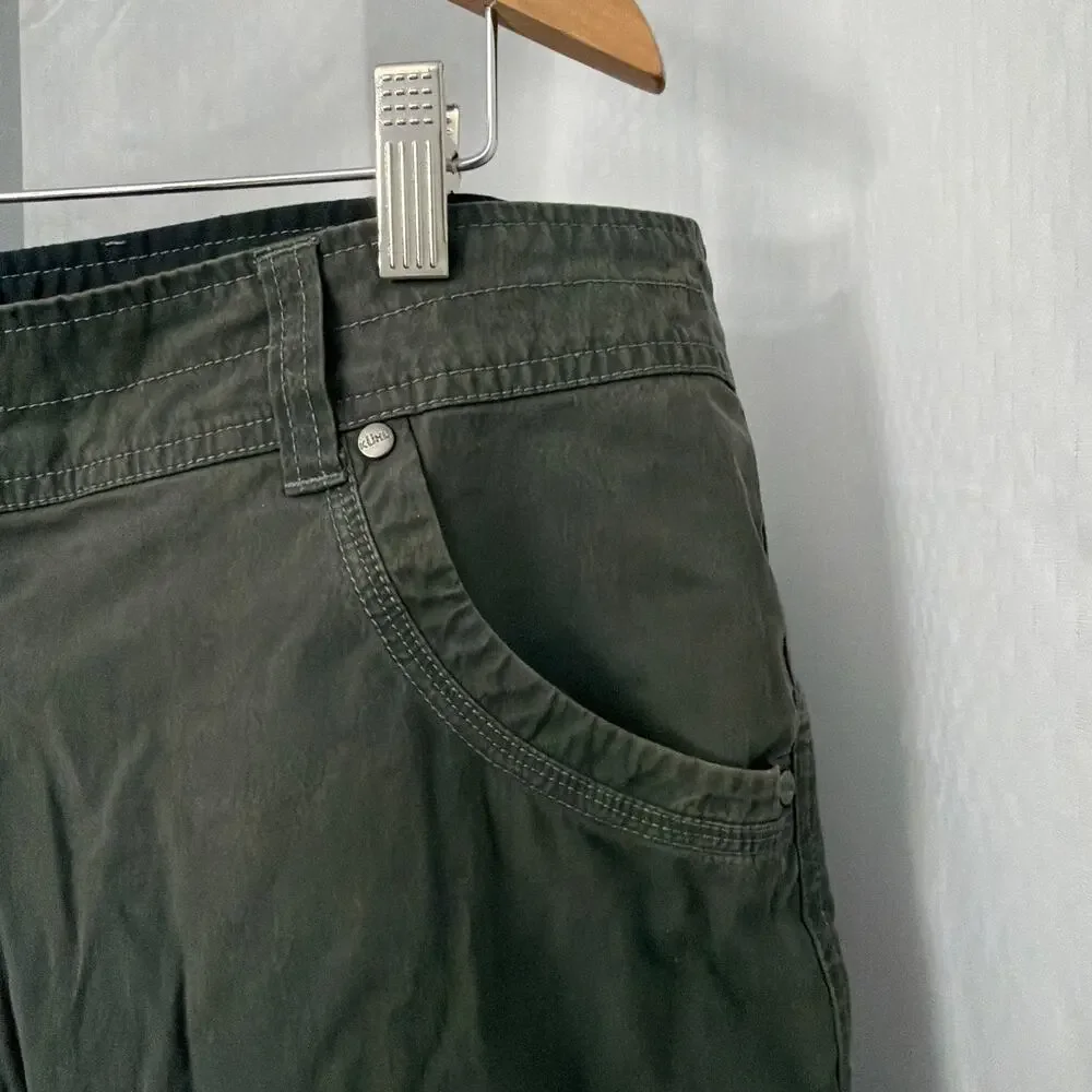 Kuhl Shorts Men’s 40 Ramblr Vintage Patina Dye Utility Hiking Gorpcore Camping